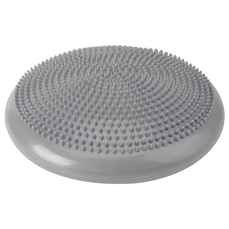 Yoga Balls Massage Pad Inflatable Stability Wobble Balance Disc Cushion Mat Fitness Exercise Training ball
