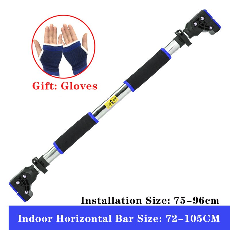 Adjustable Pull Up Bar Doorway Home Gym Wall Horizontal Bar Aadult Kids Men Bodybuilding Chin-up Workout Bar Fitness Equipment