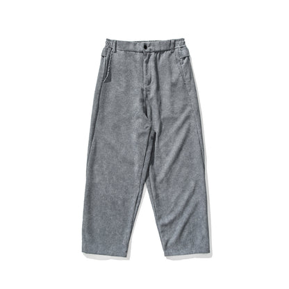 Loose draped corduroy trousers
