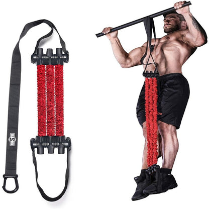 INNSTAR Door Wall Horizontal Bar Pull-up Band Chin Up Assistance Elastic Resistance Bands Home Gym Fitness Workout Training Belt