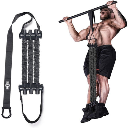INNSTAR Door Wall Horizontal Bar Pull-up Band Chin Up Assistance Elastic Resistance Bands Home Gym Fitness Workout Training Belt