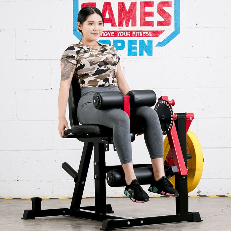 Leg Muscle Trainer Lower Limb Rehabilitation Training Biceps Femoris Seated Leg Flexion Extension Leg Curl Exercise Machine XS