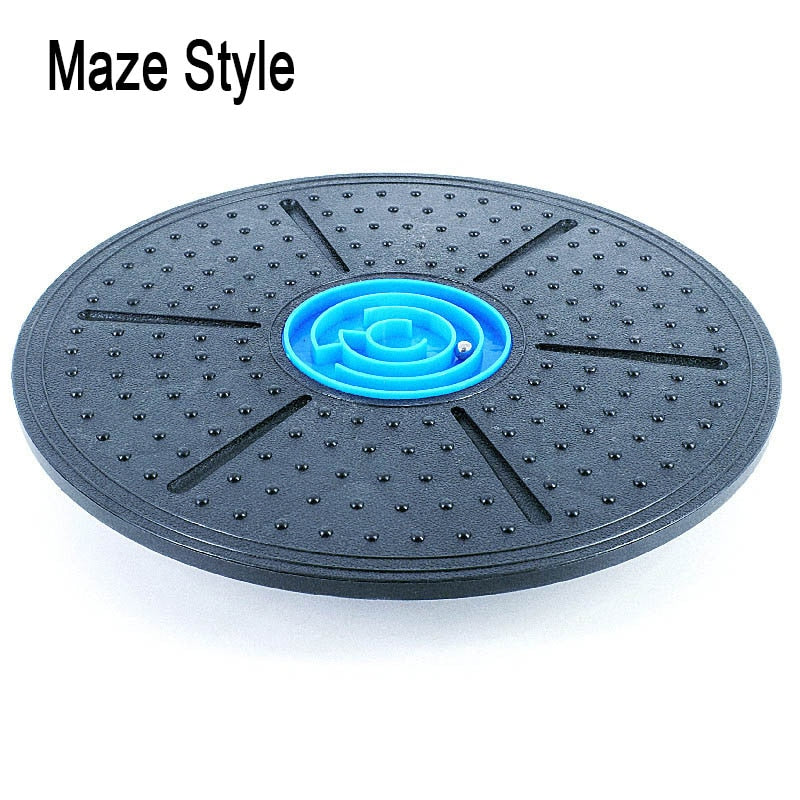 Yoga Balance Board Disc Stability Round Plates Exercise Trainer for Fitness Sports Waist Wriggling Fitness Balance Board Latest
