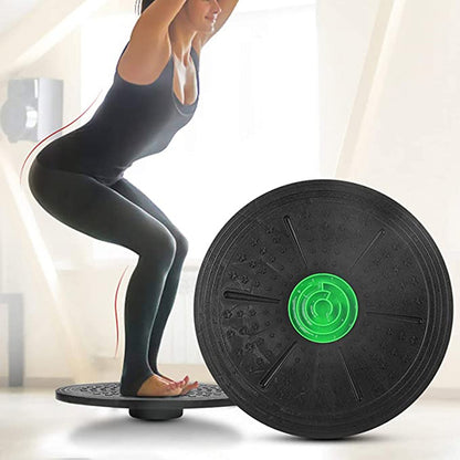 Yoga Balance Board Disc Stability Round Plates Exercise Trainer for Fitness Sports Waist Wriggling Fitness Balance Board Latest
