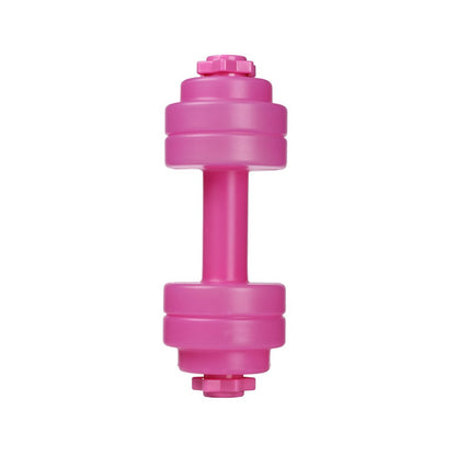 1kg Water Dumbbell Plastic Fitness Sports Aerobics Gym Loss Yoga Training Dumbbell Bottle