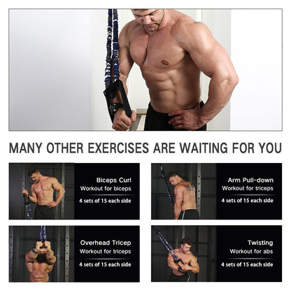 INNSTAR Door Wall Horizontal Bar Pull-up Band Chin Up Assistance Elastic Resistance Bands Home Gym Fitness Workout Training Belt