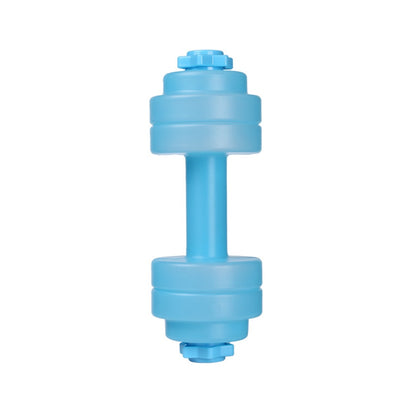 1kg Water Dumbbell Plastic Fitness Sports Aerobics Gym Loss Yoga Training Dumbbell Bottle