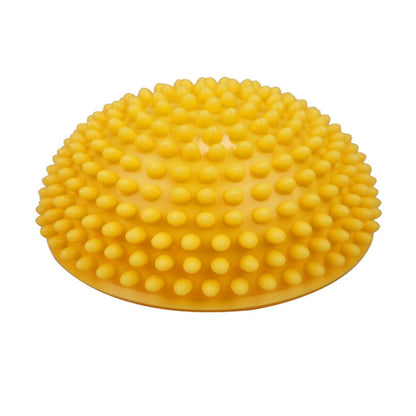 16cm Yoga Spiky Foot Massage Ball Anti-Slip Half Ball Exercise Stabilizer Balance Integration Trainer Hemisphere Stepping Stones