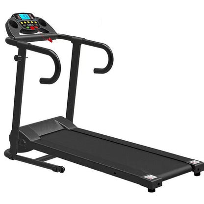 Indoor Running, Walking, Warm-Up Exercise, Heart Rate Measurement, Manual Speed Adjustment, Foldable Multifunctional Treadmill