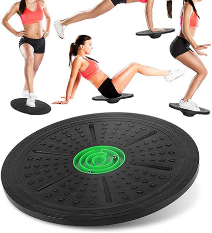 Yoga Balance Board Disc Stability Round Plates Exercise Trainer for Fitness Sports Waist Wriggling Fitness Balance Board Latest