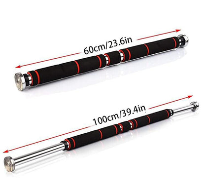 Door Horizontal Bars Chin Up Sport Exercise Home Gym Pull Up Training Bar 60cm