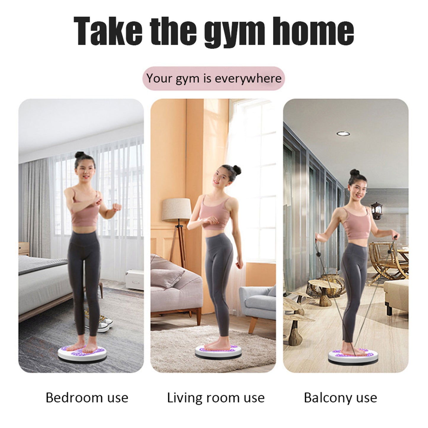 Twister Board for Exercise Waist Twisting Disc with Handles Magnet Balance Board Home Aerobic Exercise Fitness Equipment