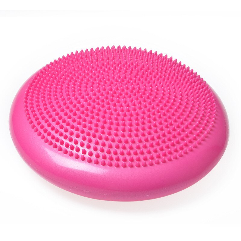 Inflatable Yoga Massage Ball Pad Sports Gym Fitness Wobble Stability Balance Disc Cushion Gymnastics Exercise Accessories
