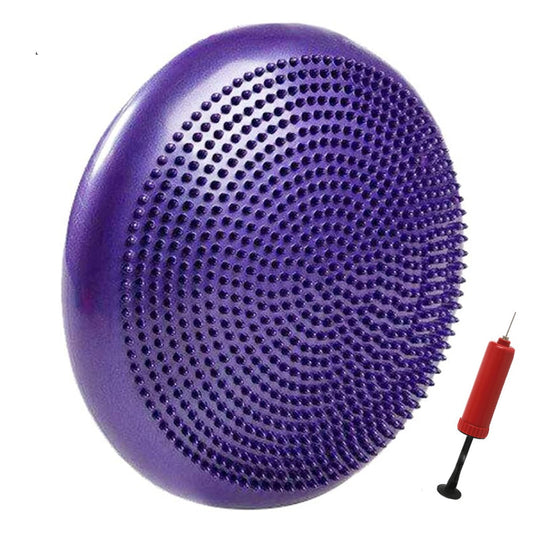 Yoga Balls Massage Pad Inflatable Stability Wobble Balance Disc Cushion Mat Fitness Exercise Training ball