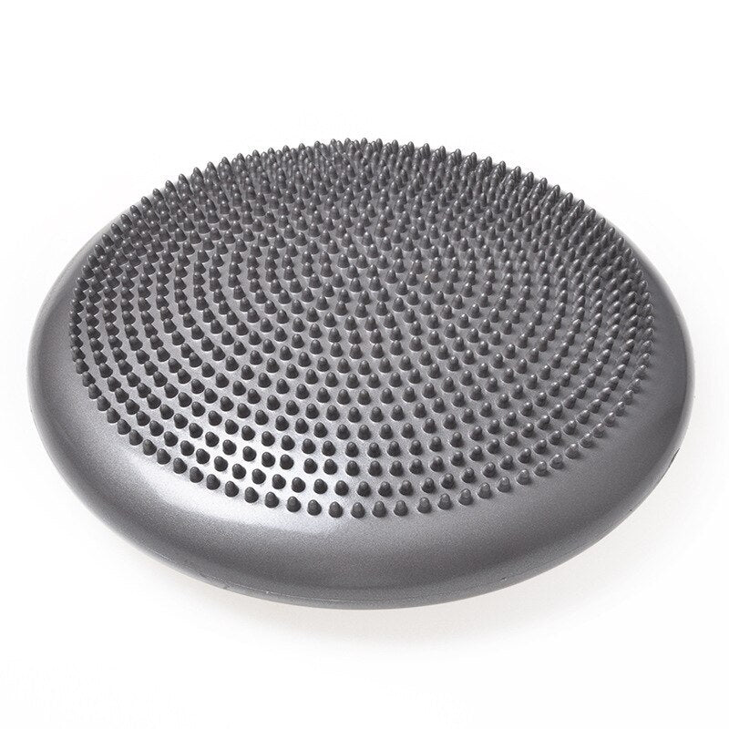 Inflatable Yoga Massage Ball Pad Sports Gym Fitness Wobble Stability Balance Disc Cushion Gymnastics Exercise Accessories