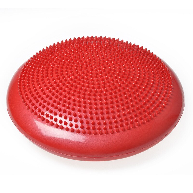 Inflatable Yoga Massage Ball Pad Sports Gym Fitness Wobble Stability Balance Disc Cushion Gymnastics Exercise Accessories