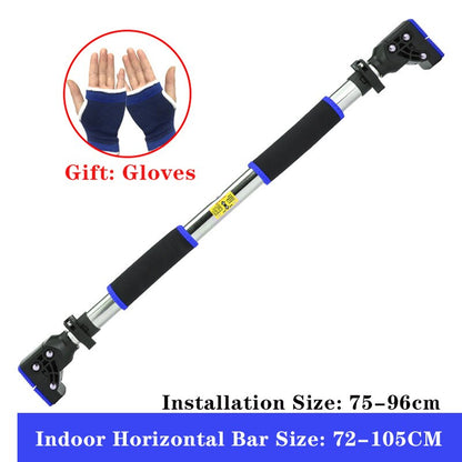Adjustable Pull Up Bar Doorway Home Gym Wall Horizontal Bar Aadult Kids Men Bodybuilding Chin-up Workout Bar Fitness Equipment