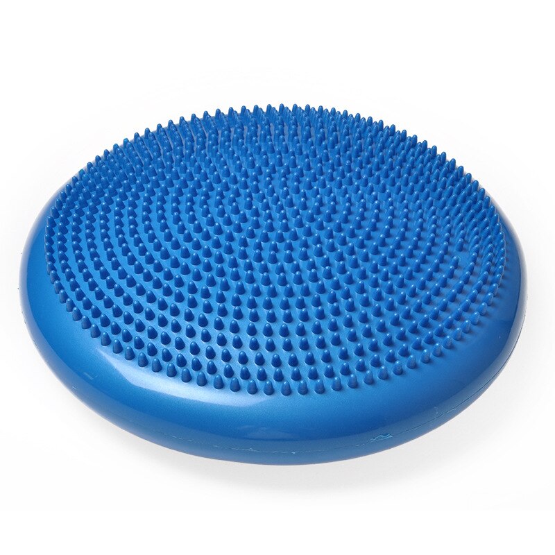 Inflatable Yoga Massage Ball Pad Sports Gym Fitness Wobble Stability Balance Disc Cushion Gymnastics Exercise Accessories