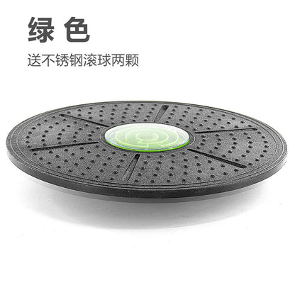 Yoga Balance Board Fitness Waist Twist Rotation Massage Stability Disc Training Yoga Exercise Round Plates Board Gym Exerciser