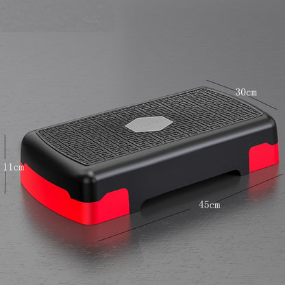 Adjustable Body Building Non-slip Yoga Pedal Home Sport Aerobic Exercise Fitness Pedal Stepper Gym Workout Equipment XA160L